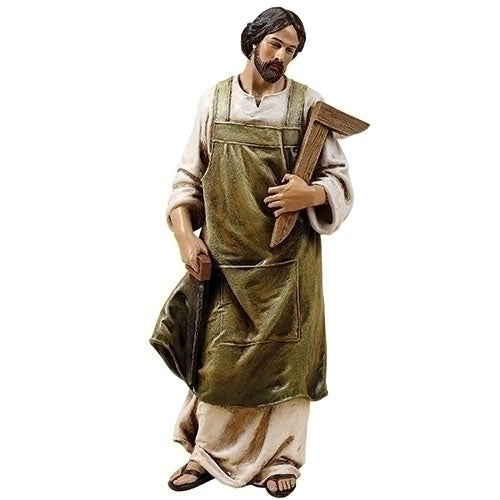 10.25"H ST JOSEPH THE WORKER FIGURE