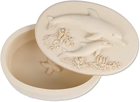 Angels of The Sea Wishing Box, 3-1/2-Inch