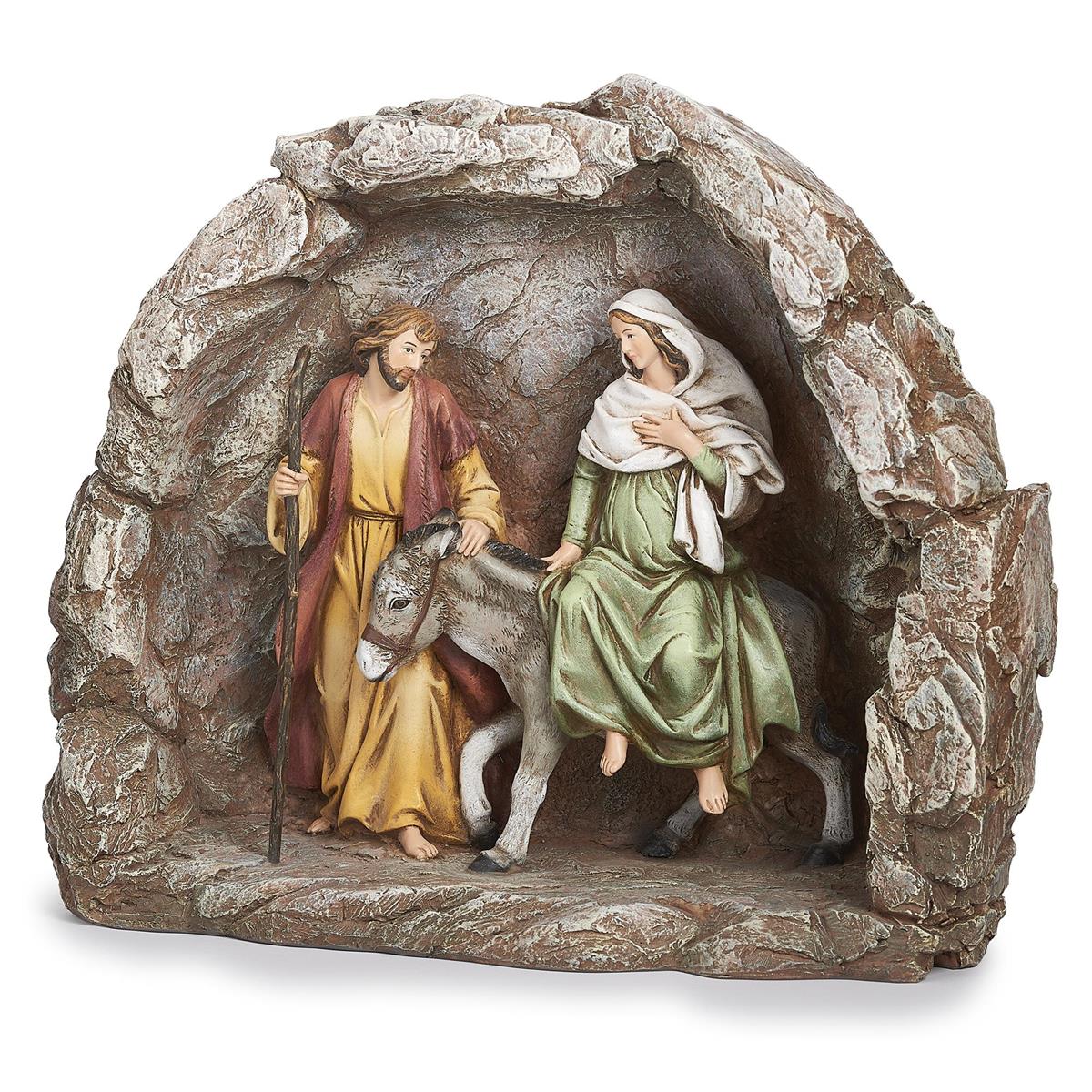 10.75"H LIGHTED LAS POSADA FIGURE; REQUIRES BATTERIE