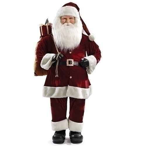 72" Santa Claus Book of Secrets Santa Figurine