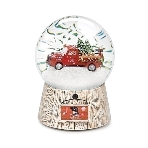 6.2" MUS RED TRUCK W/DOGS W/U SHERRI BUCK BALDWIN