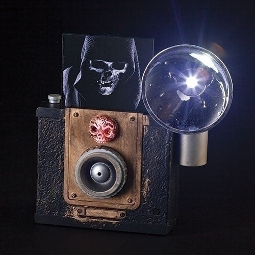 Led Halloween Camera Motion Sound, 9.5 inch, Black
