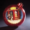 7.5"H LED RED SWIRL DOME TOY 	SHOP; BATT OP N/INCL; MUSICAL