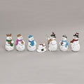 .5"H 7 PC ST SNOWMAN NATIVITY W/SPECIAL BOX W/HANDLE