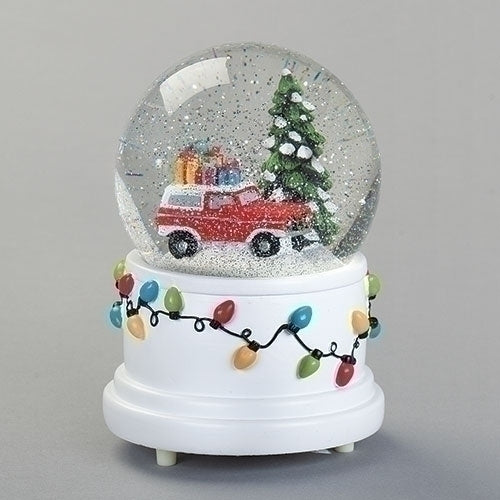 Musical Swirl Ford Bronco Gift Dome, 6-inch Height