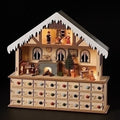 15.5"H LED HOUSE W/COUNTDOWN BASE; BATT OP N/INCLUDED