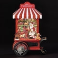 Confetti Lites Swirl Santa's Workshop Toy Cart, 10.75" H