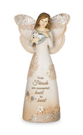True Friends - 6" Angel Holding Heart