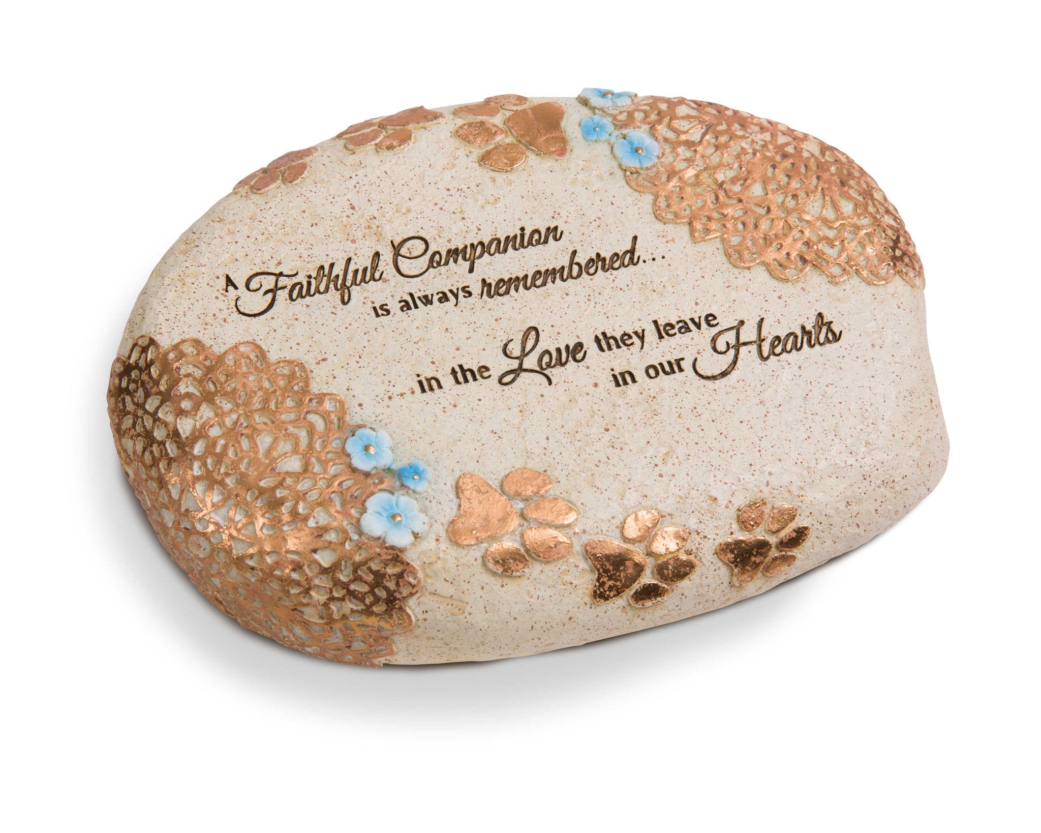 Faithful Companion - 6" L x 2.5" H Memorial Stone