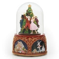 8"H MUSICAL NUTCRACKER DOME W/U 120MM ROTATION