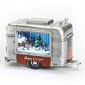 6"H MUSICAL LED TRAILER SILVER RED, ROTATING; BATTERY N/INCL