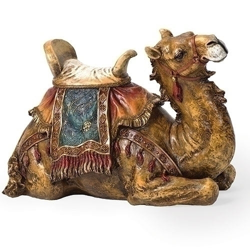 Colored Camel Figure for 27" Scale Nativity Collection, 14.5" H and 21" W,