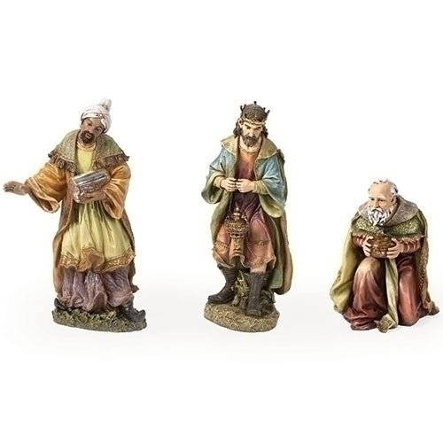 3PC ST 27" SCALE COLOR 3 KINGS 16"H - 26"H