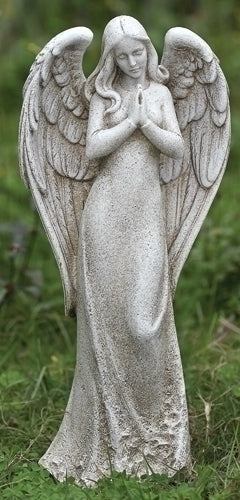14.5"H PRAYING ANGEL GARDEN STATUE