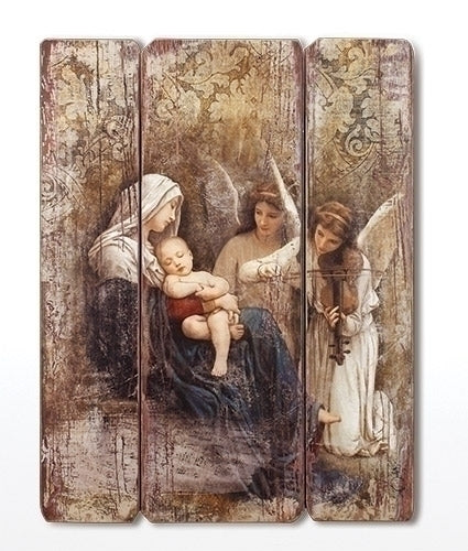 26"H SONG OF THE ANGELS 	DECORATIVE PANEL
