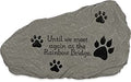 Rainbow Bridge Remembrance Garden Stone Accent, 13-inch