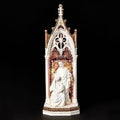 11.75"H LED HOLY FAMILY ARCH WINDOW FIGURE
