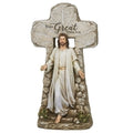 15.25"H JESUS RISING TOMB STATUE