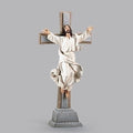 14" H Risen Christ Crucifix