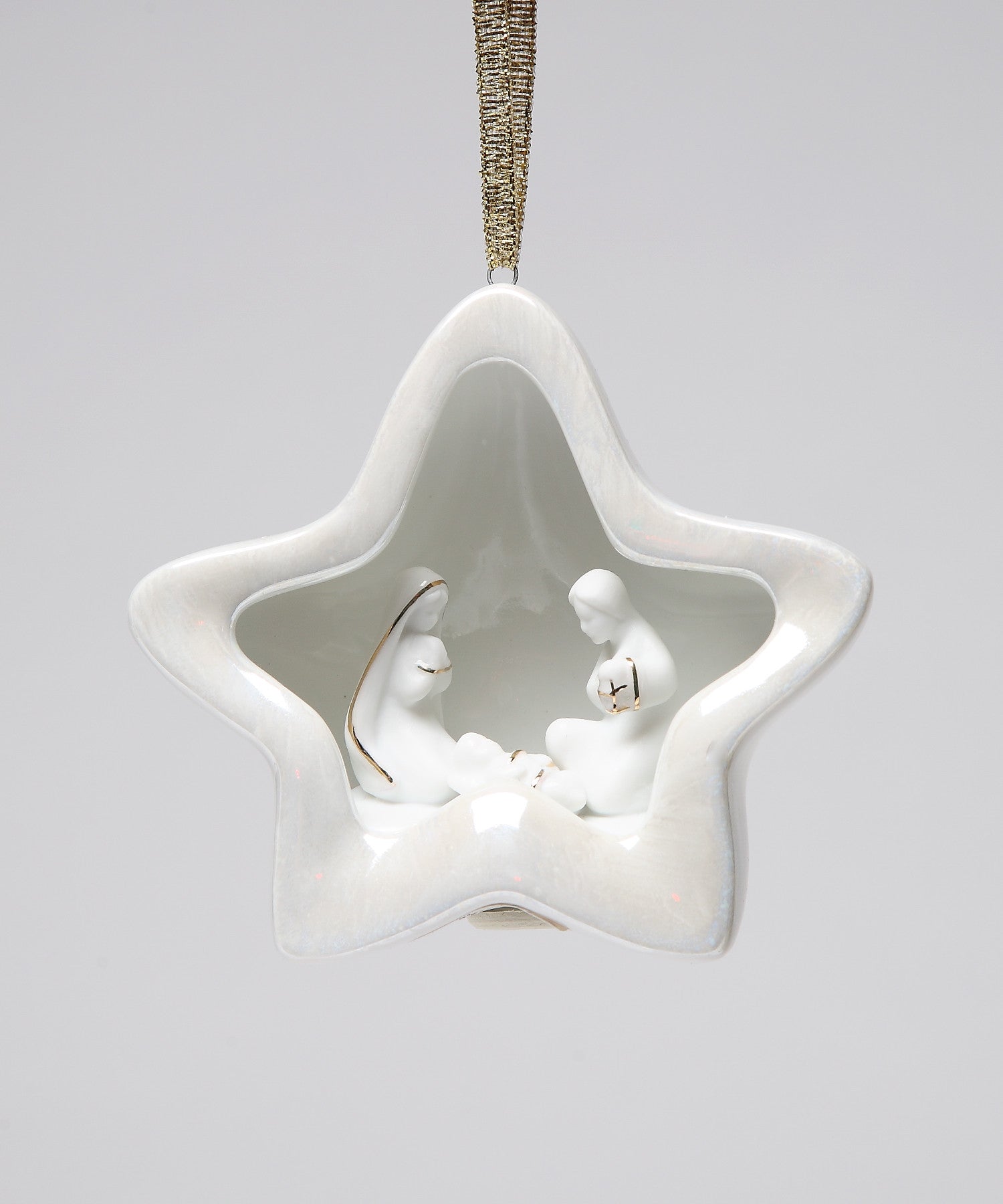 STAR ORNAMENT/LIGHT COVER - HOLY FAMILY
