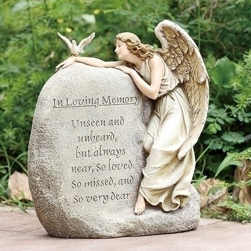 11.25" H Memorial Angel Garden