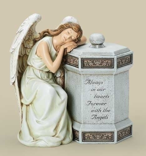 11.75''H ANGEL MEMORIAL BOX