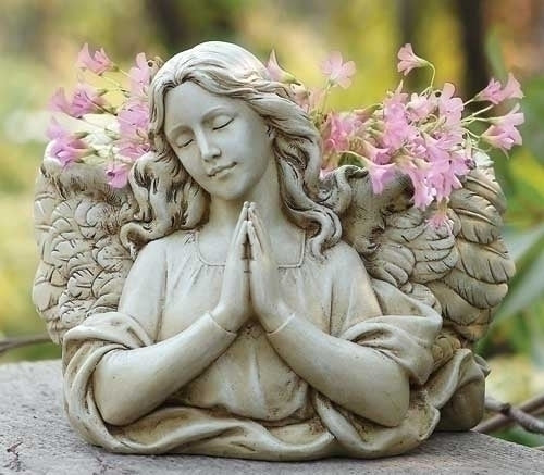 6.5"H ANGEL WING PLANTER GARDEN