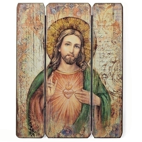 15"H SACRED HEART DECORATIVE PANEL 15" HIGH