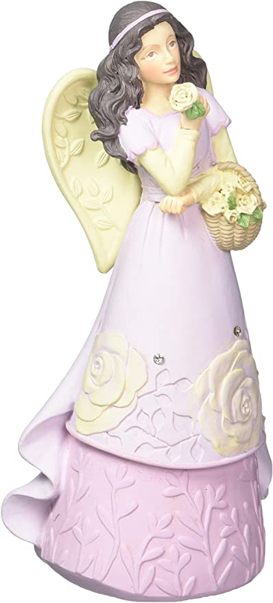 Nature's Grace Love Angel Figurine, 7-1/2 Inches High