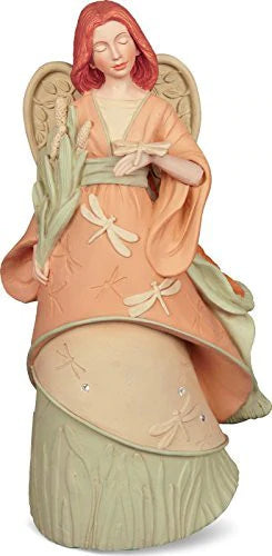 Nature's Grace Joy Angel Figurine 7-1/2 Inches High