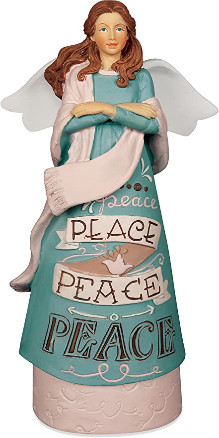 Peace Artisan Angel Figurine, 5-1/2"