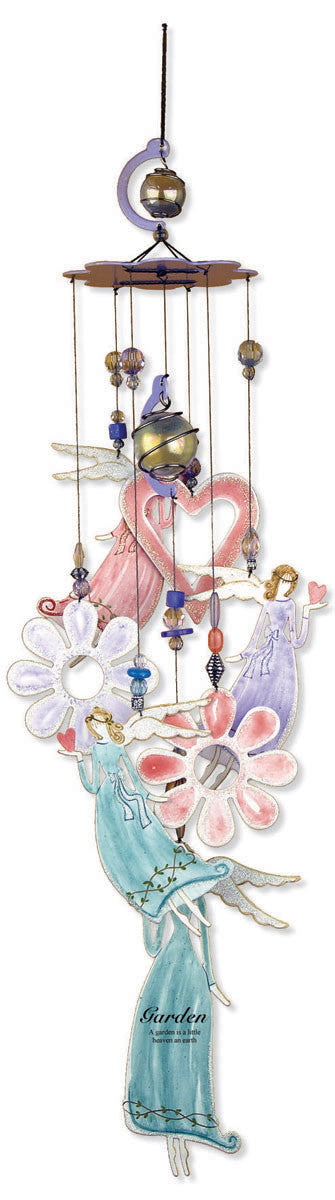 GRACEFUL GALS 24" GARDEN CHIME - ANGEL