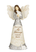 Count Your Blessing - 7.5" Angel Holding Bunnies