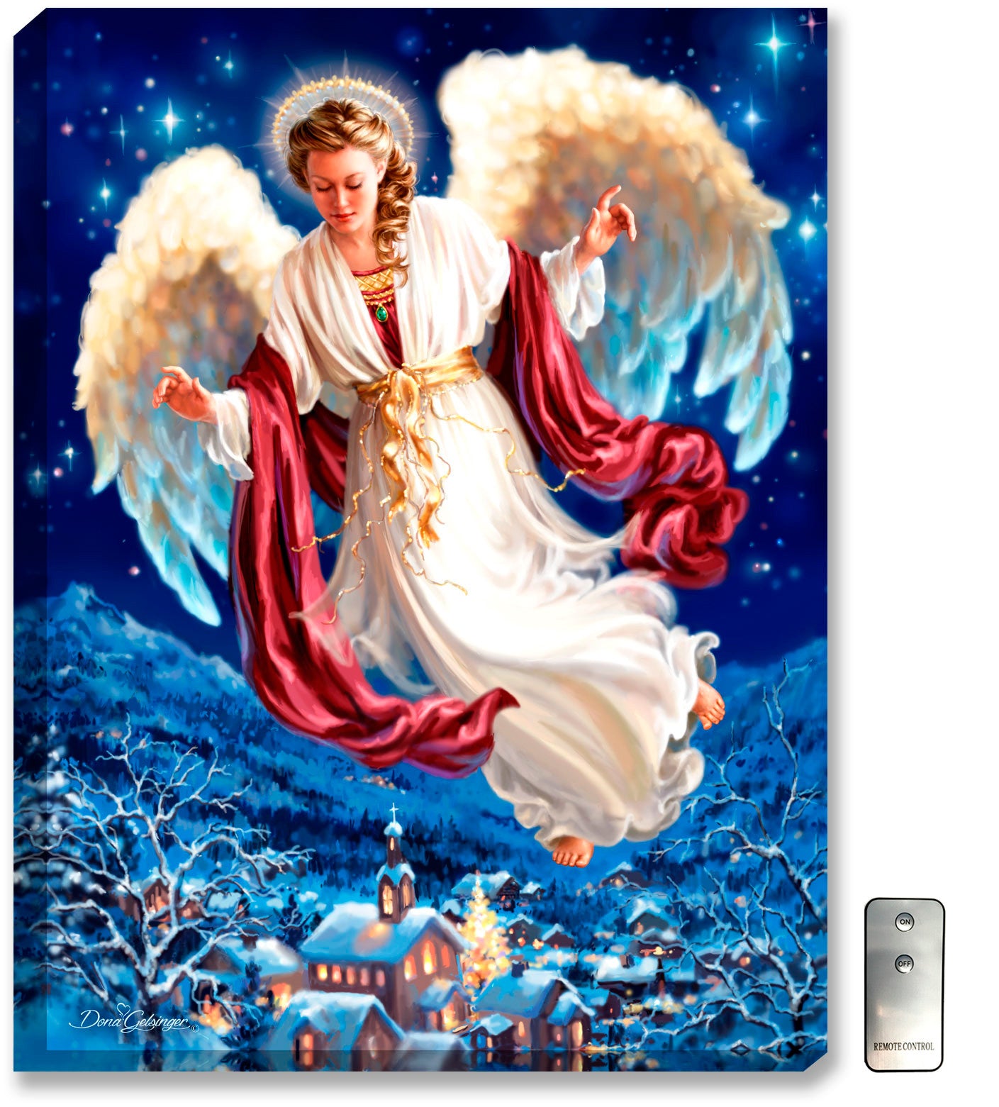 Peace on Earth 18x24 Light up Print